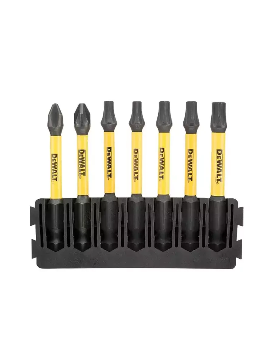 Набор бит 57мм DeWalt FLEXTORQ PH PZ TX DT70820-QZ 7шт