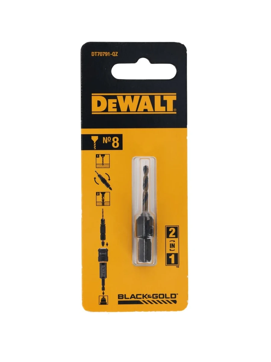 Сверло пилотное с зенкером 4 мм DeWalt Flip&Drive DT70791-QZ