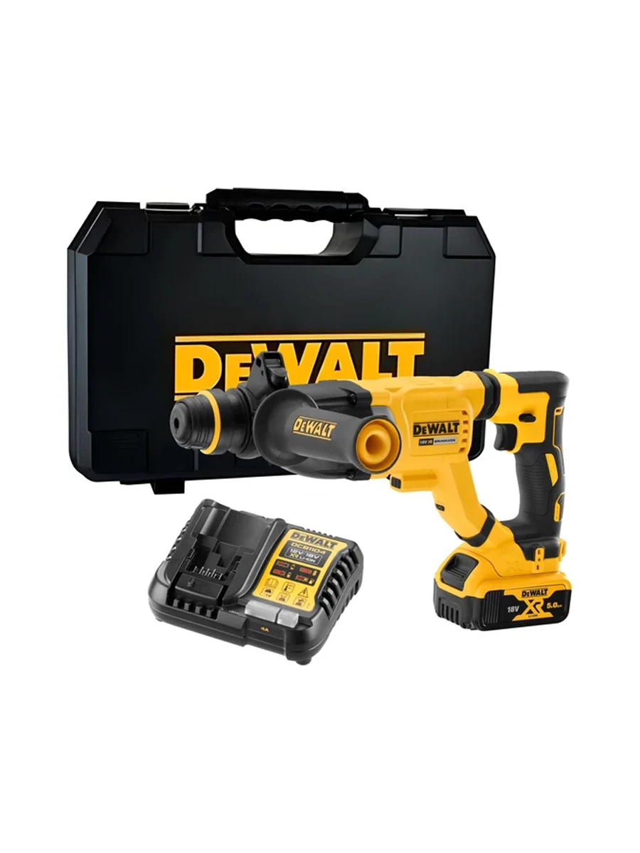 Трёхрежимный перфоратор SDS-Plus DeWalt DCH263P1-QW