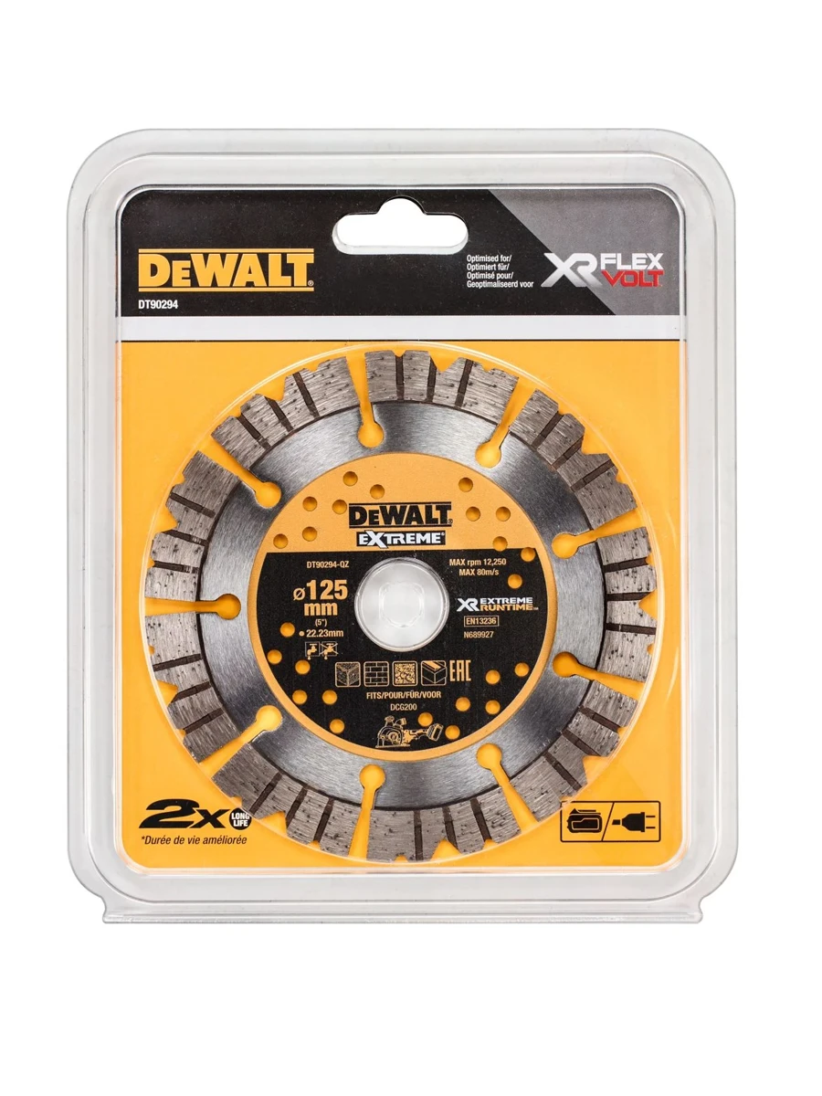 Диск алмазный DeWalt Extreme DT90294-QZ 125 х 22 мм