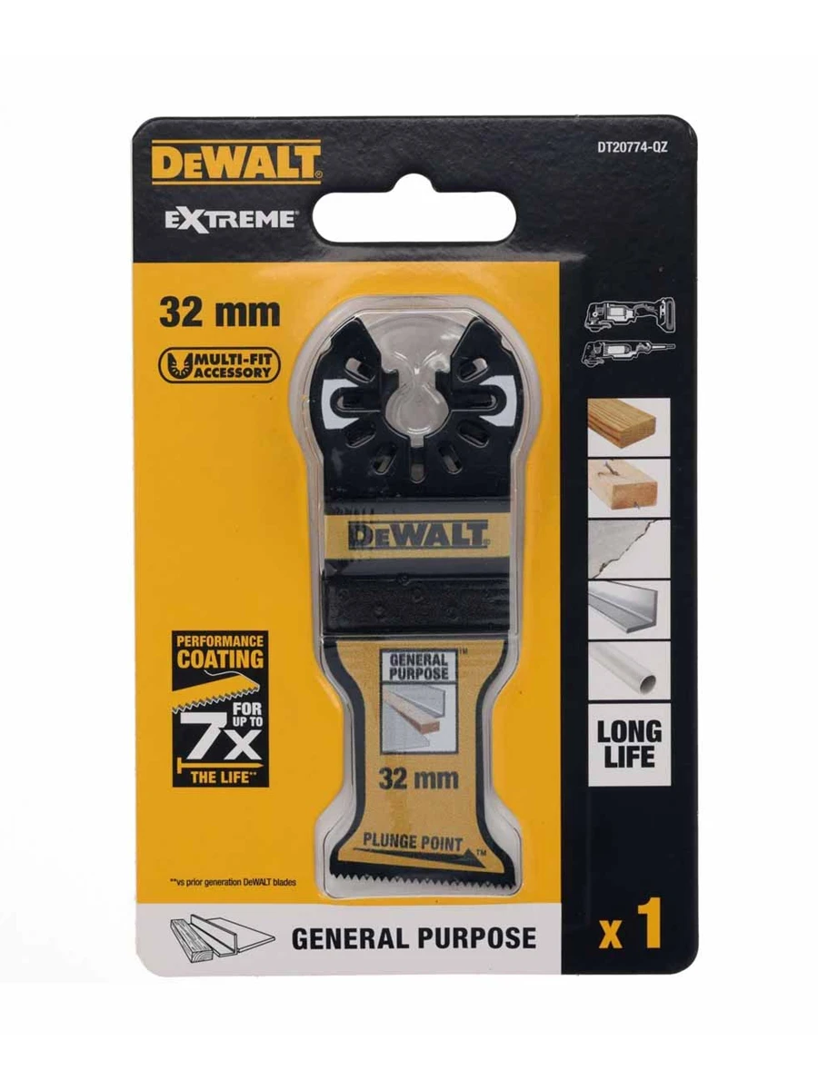 Полотно для реноватора 32 мм DeWalt DT20774-QZ