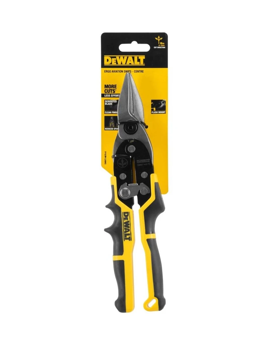Ножницы по металлу 250 мм DeWalt Ergo DWHT14675-0