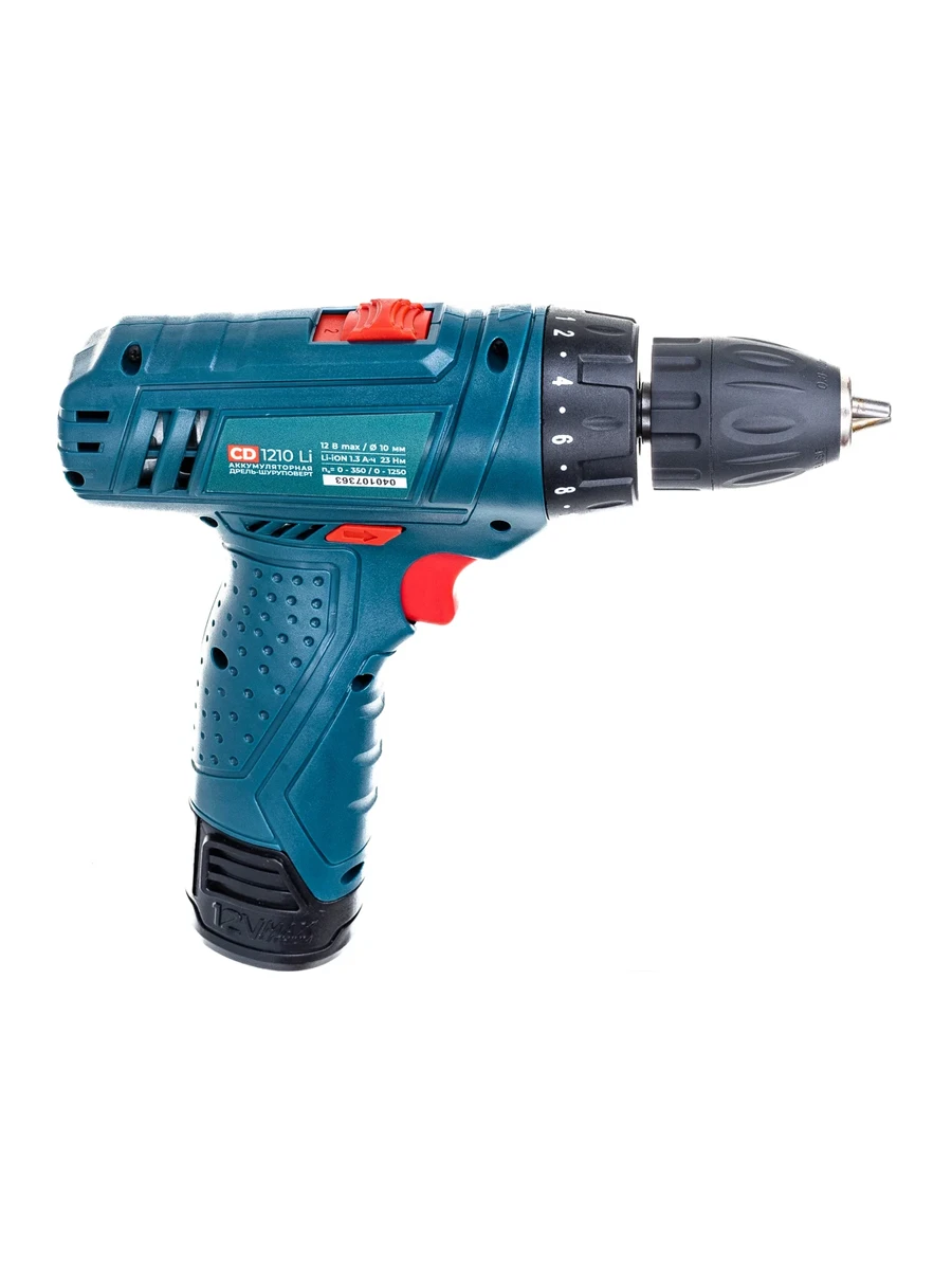 Двухскоростная безударная дрель-шуруповёрт Alteco CD 1210 Li