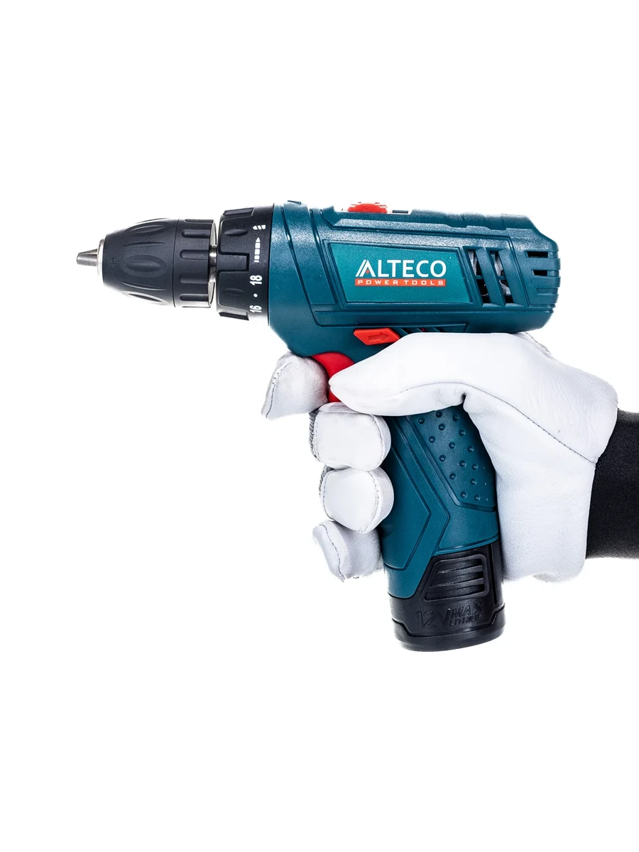 Двухскоростная безударная дрель-шуруповёрт Alteco CD 1210 Li