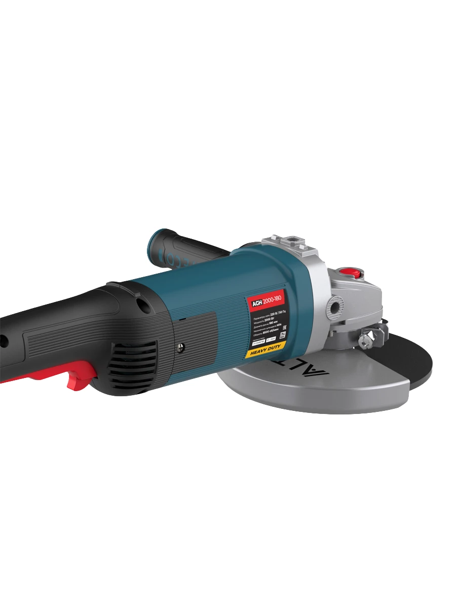 Болгарка (УШМ) 180мм Alteco AGH 2000-180 Heavy Duty