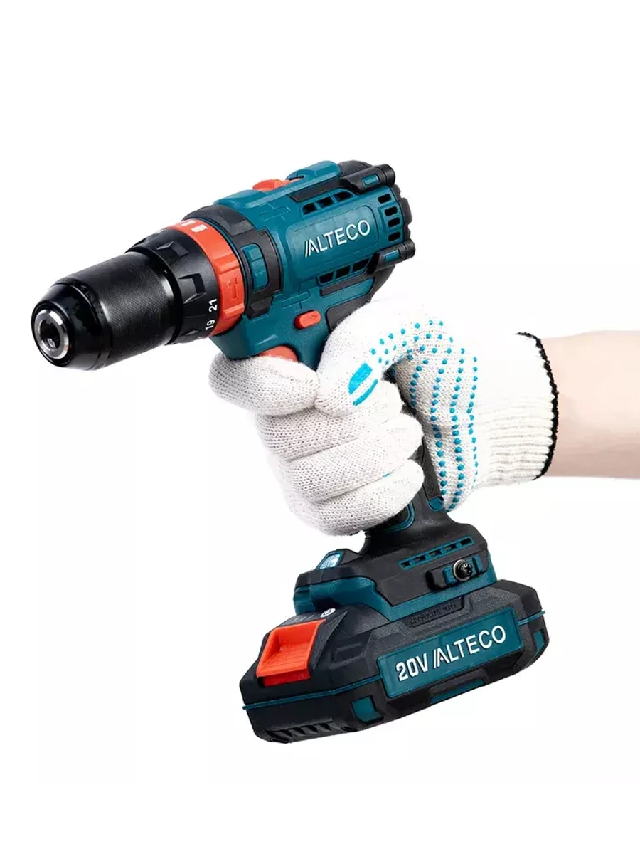 Двухскоростная безударная дрель-шуруповёрт Alteco CID 1813 Li BL