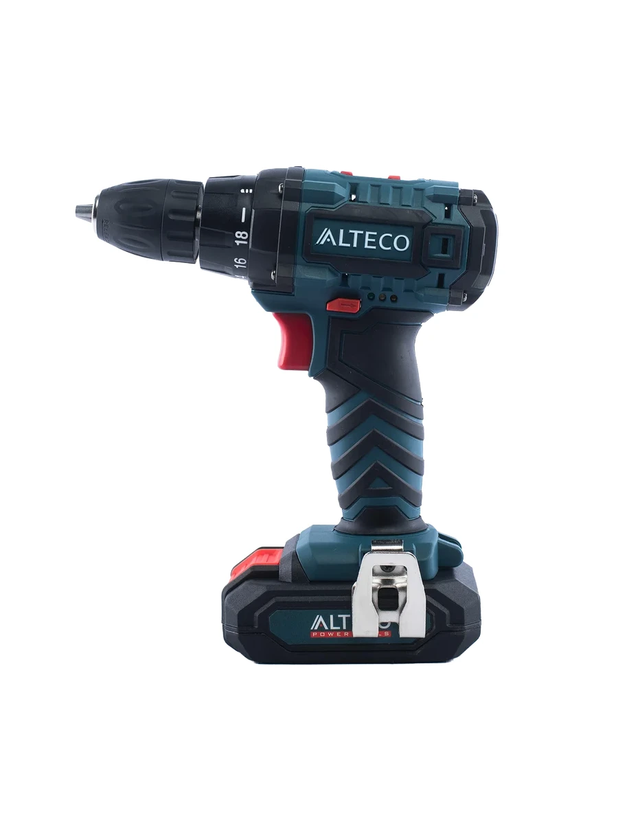 Двухскоростная безударная дрель-шуруповёрт Alteco CD 0413 (CD 2110.1) / 21V