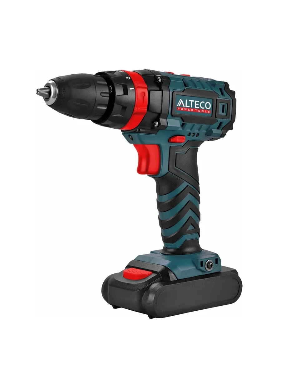 Двухскоростная ударная дрель-шуруповёрт Alteco CID 0414 (CID 1610.1) / 16V