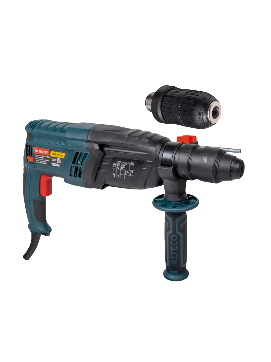 Трёхрежимный перфоратор SDS-Plus Alteco RH 850-26 F