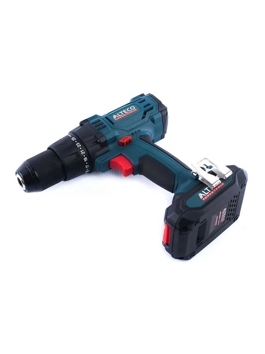 Двухскоростная безударная дрель-шуруповёрт Alteco CD 1813 Li
