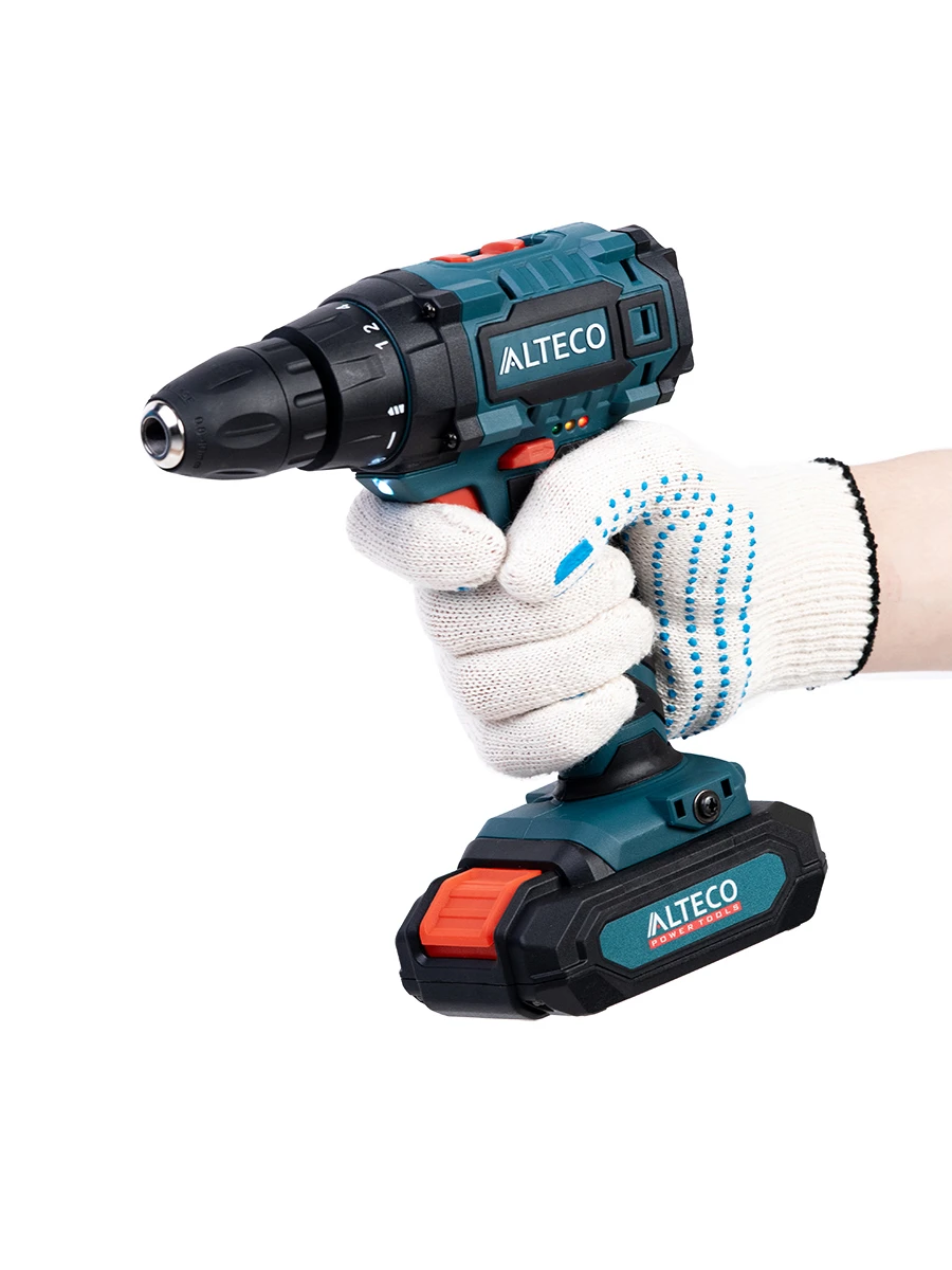 Двухскоростная безударная дрель-шуруповёрт Alteco CD 2110 X2