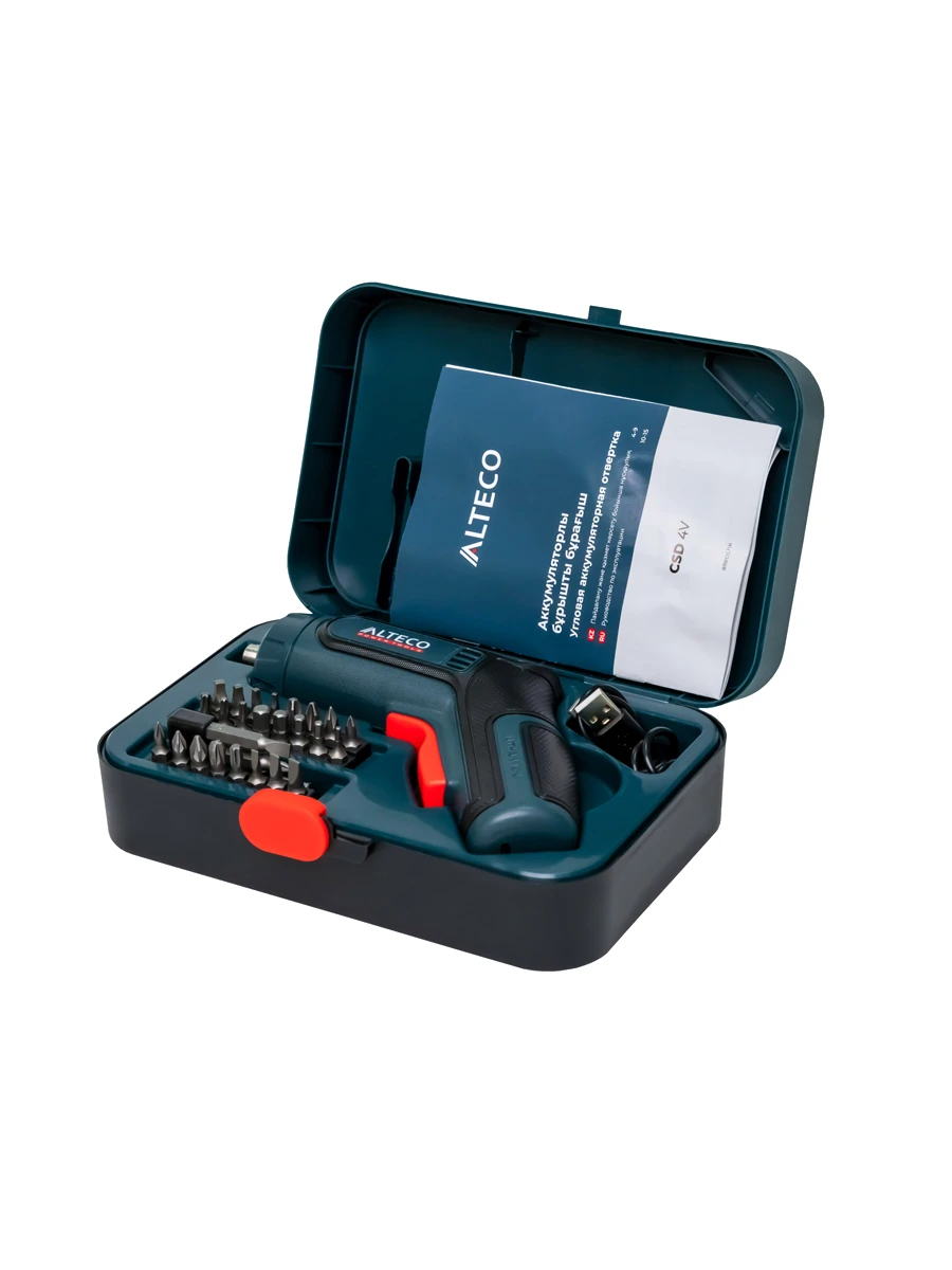 Аккумуляторная отвертка Alteco CSD 4V (67506)