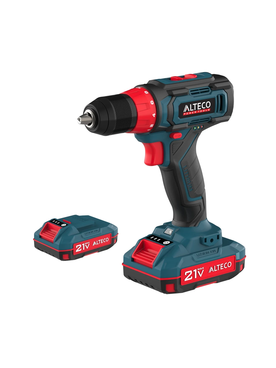 Двухскоростная безударная дрель-шуруповёрт Alteco CD 21-35 X2