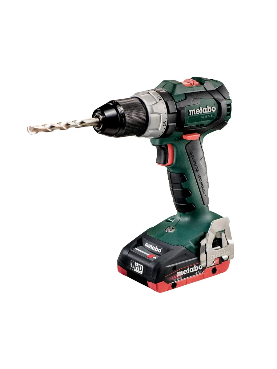 Двухскоростная ударная дрель-шуруповёрт Metabo SB 18 LT Compact (602103950)