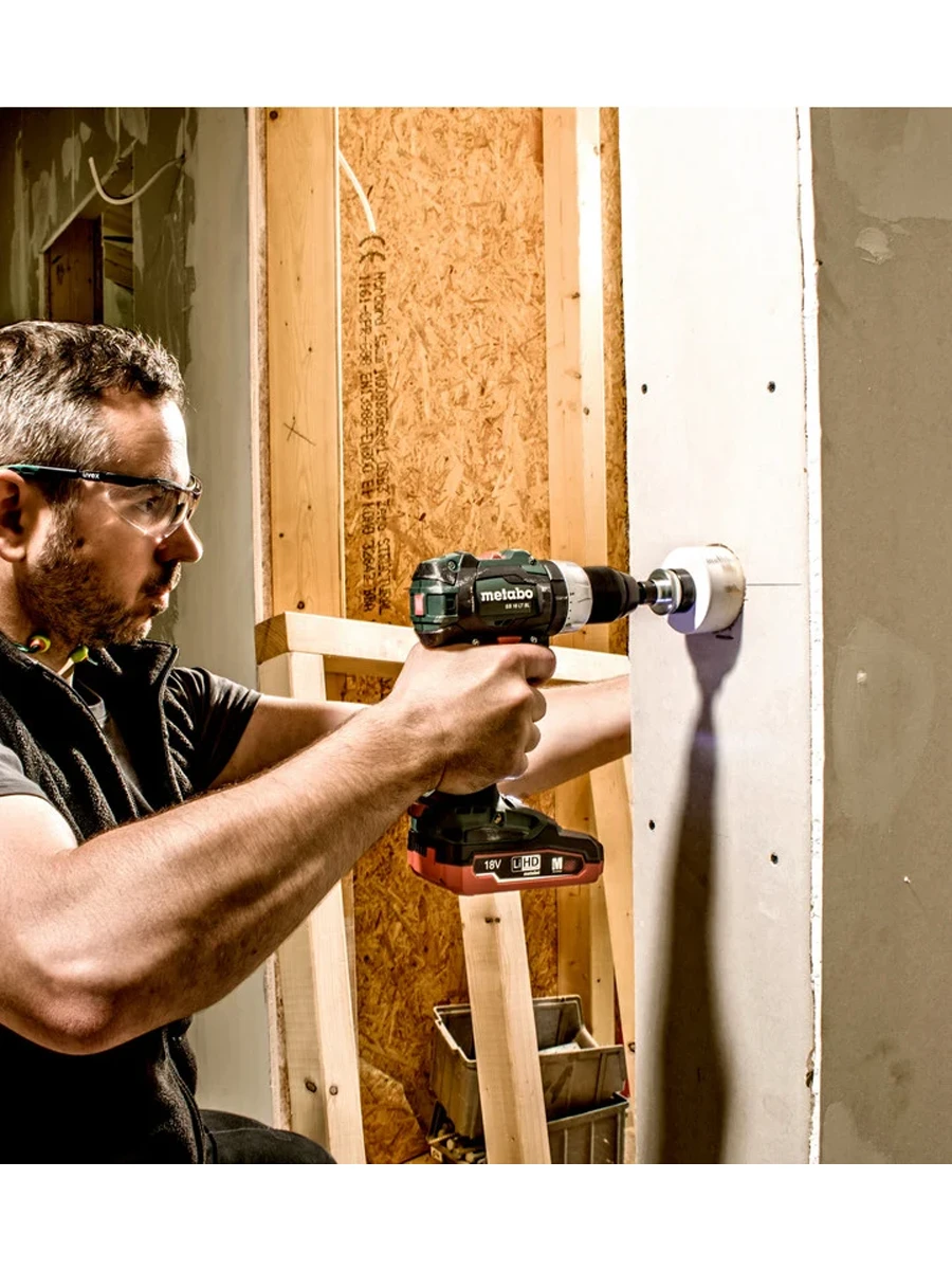 Двухскоростная ударная дрель-шуруповёрт Metabo SB 18 LT Compact (602103950)