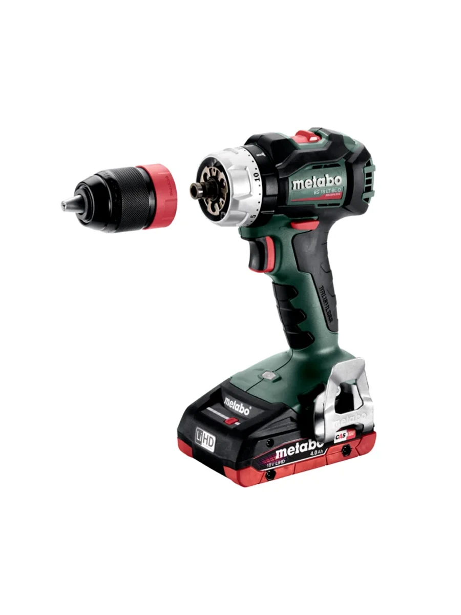 Двухскоростная безударная дрель-шуруповёрт Metabo BS 18 LT BL Q (602334800)