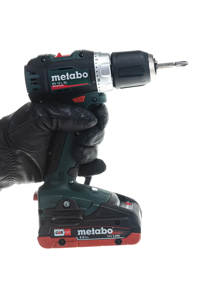 Двухскоростная безударная дрель-шуруповёрт Metabo BS 18 L BL (602326800)