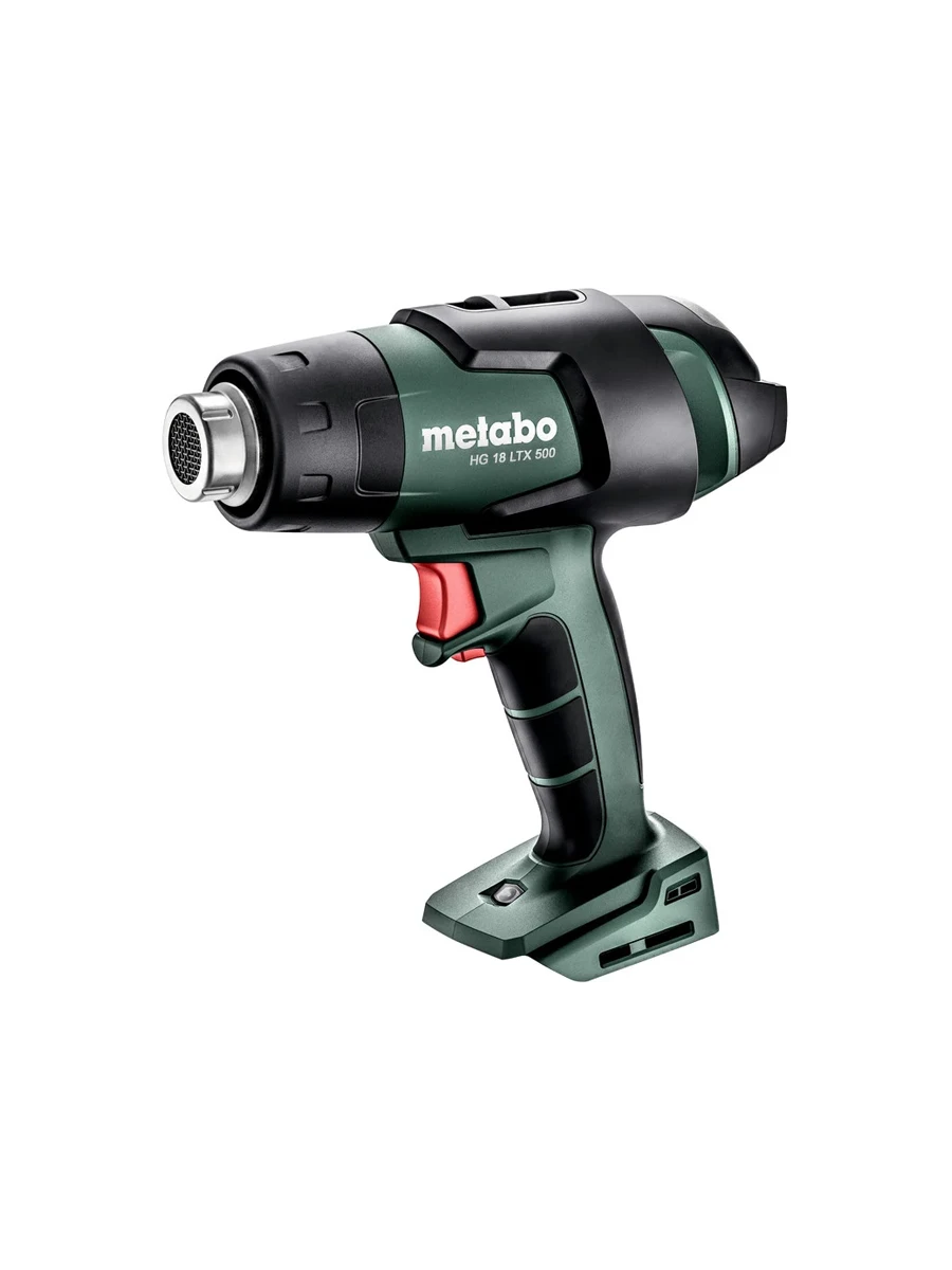 Строительный фен Metabo HG 18 LTX 500 без аккумулятора и ЗУ (610502840)