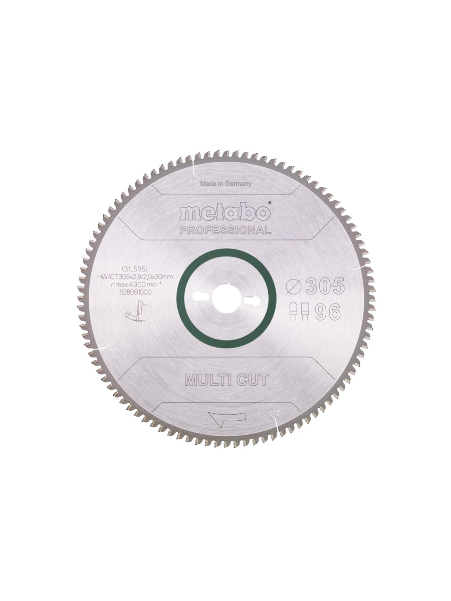 Пильный диск универсальный 305 х 30 мм Metabo 628091000