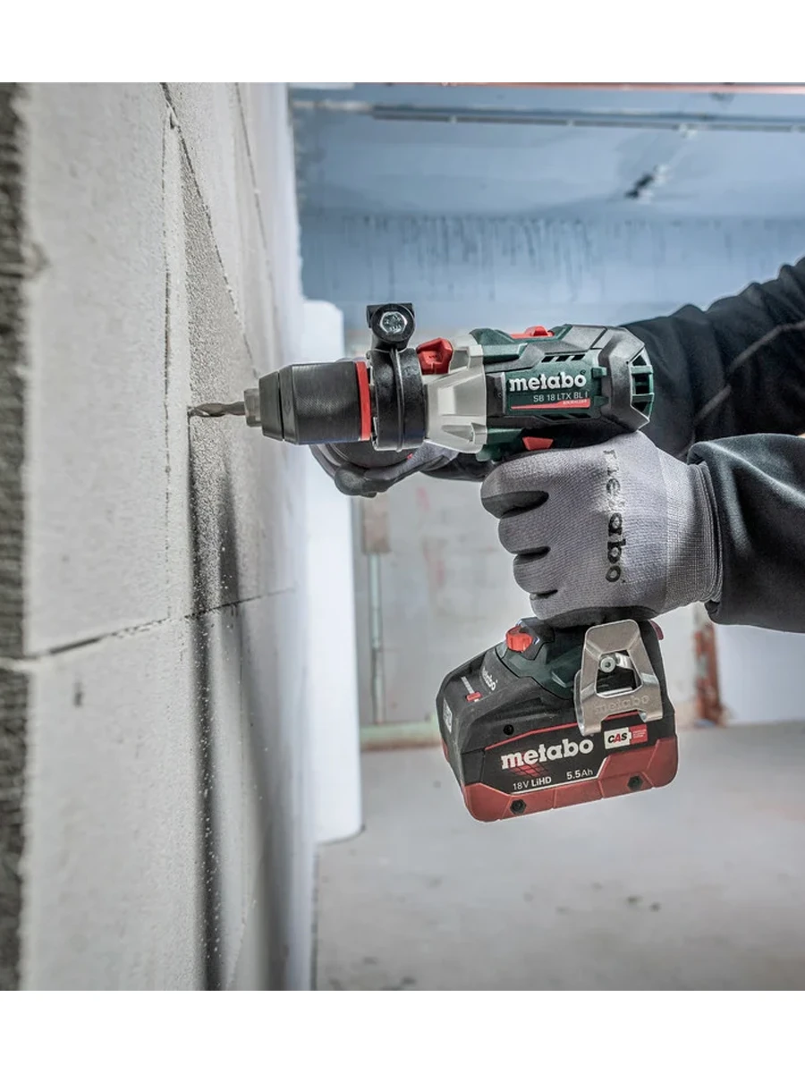 Двухскоростная ударная дрель-шуруповёрт Metabo SB 18 LTX BL I (602360650)