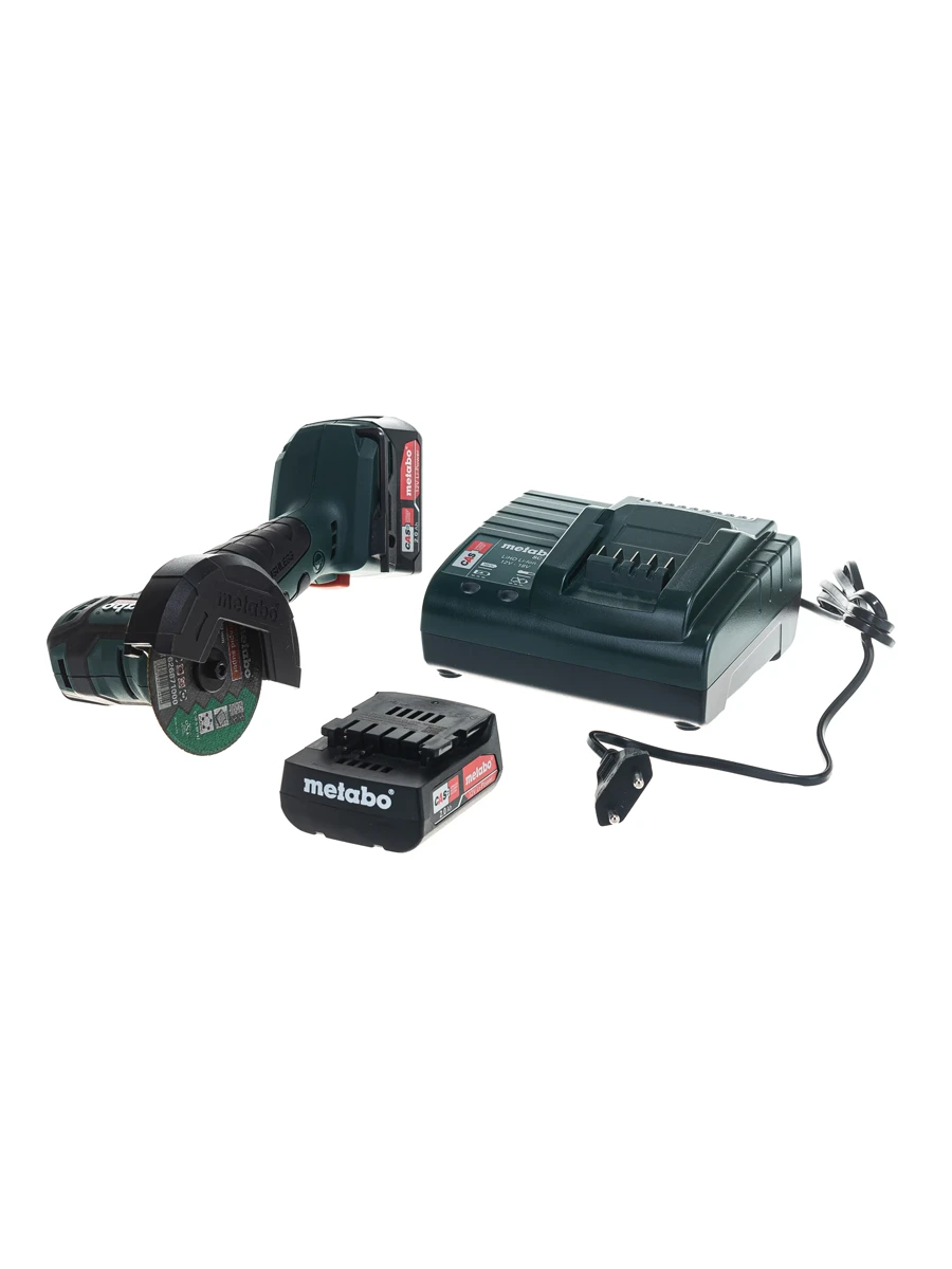Болгарка (УШМ) 76 мм Metabo PowerMaxx CC 12 BL (600348500)