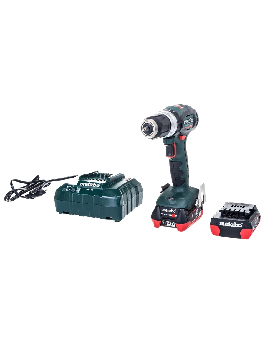 Двухскоростная ударная дрель-шуруповёрт Metabo PowerMaxx SB 12 BL (601077800)
