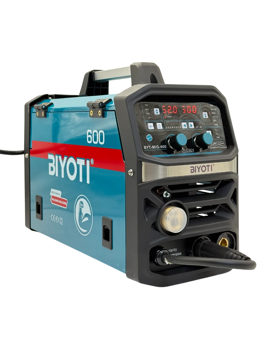 Сварочный инвертор 20-600А 220В Biyoti BYT-MIG-600 (1934)