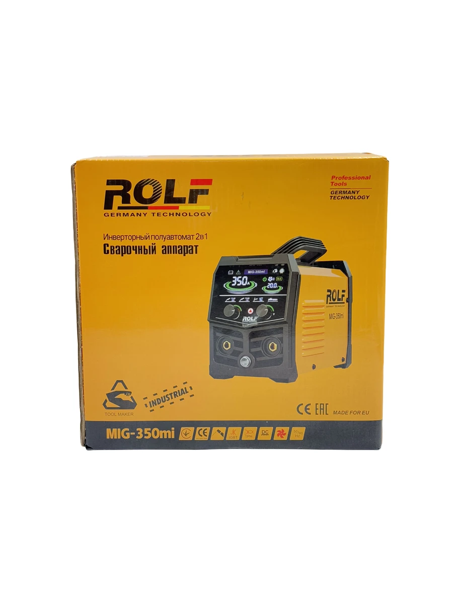 Сварочный аппарат 20-160А 220В Rolf MIG-350Mi (2623)