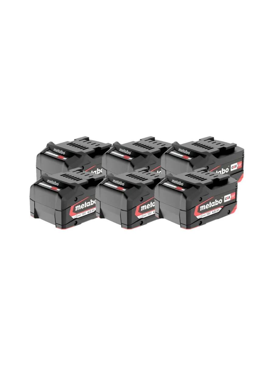 Аккумулятор 4.0Ач 18В Metabo 625151000 6шт