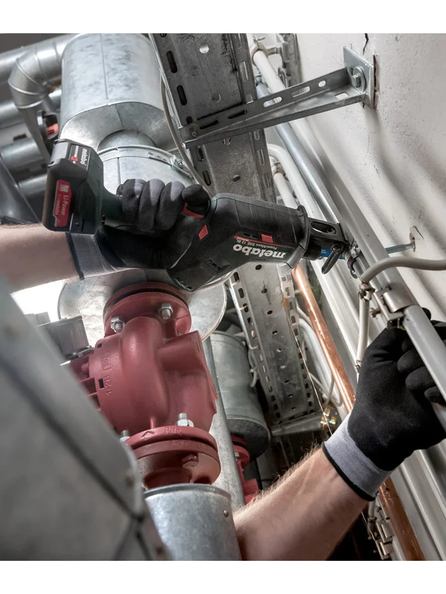 Пила сабельная 16мм Metabo PowerMaxx SSE 12 BL (602322890)