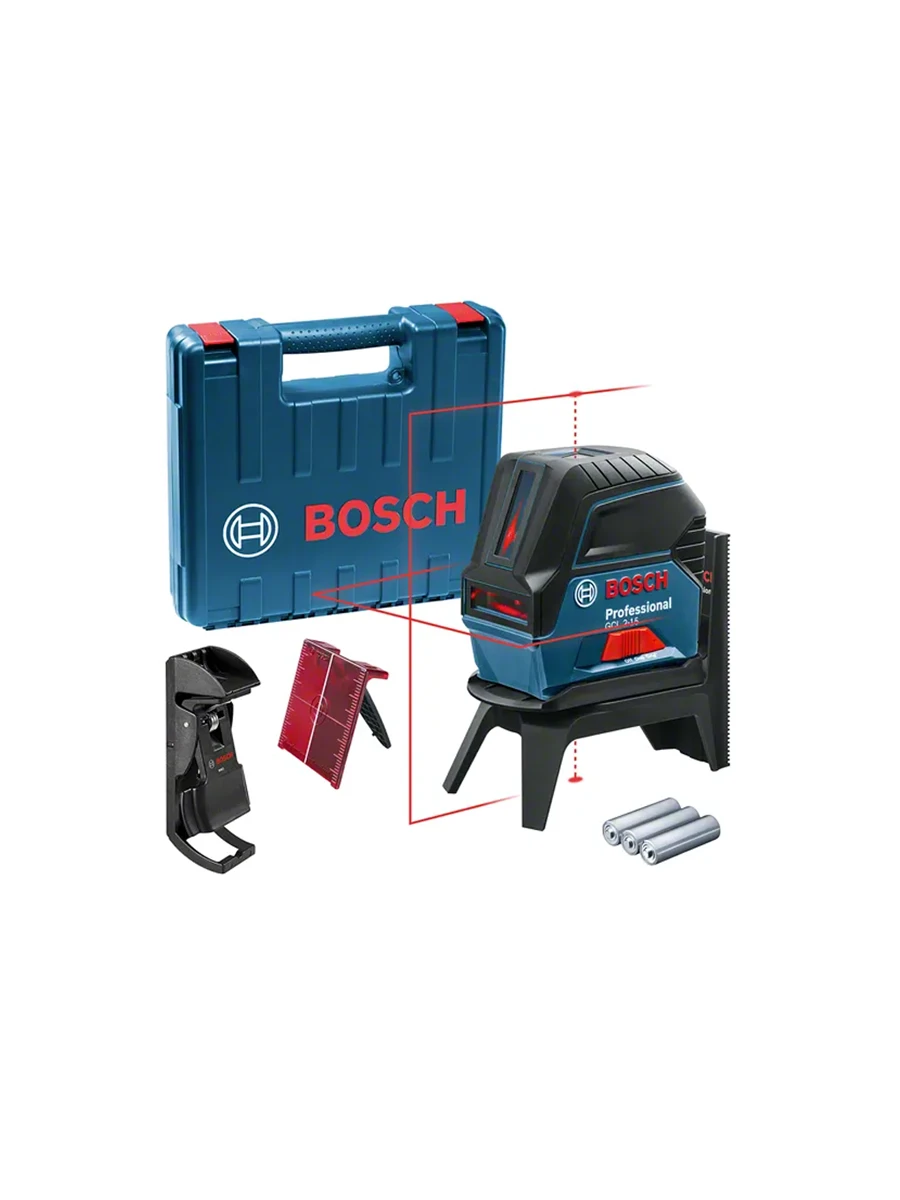 Лазерный нивелир Bosch GCL 2-15 + RM1 + кейс (0601066E02)