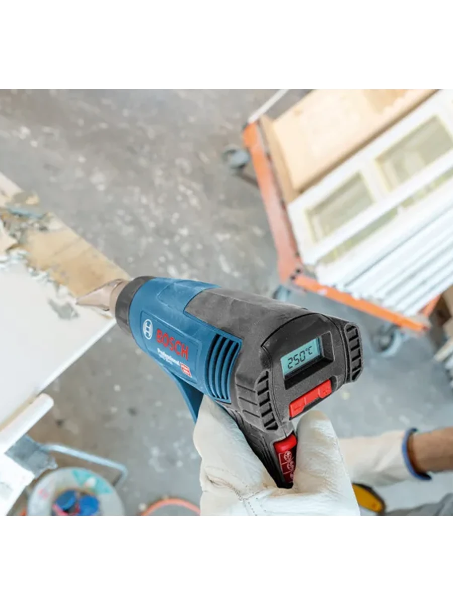 Строительный фен Bosch GHG 20-63 + ACC + Case (06012A6201)