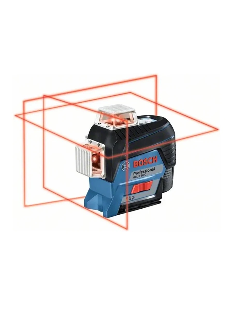Лазерный нивелир Bosch GLL 3-80C + LR7 + L-boxx (0601063R05)