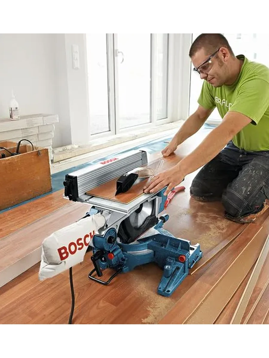 Пила дисковая 165мм Bosch GTM 12 JL (0601B15001)