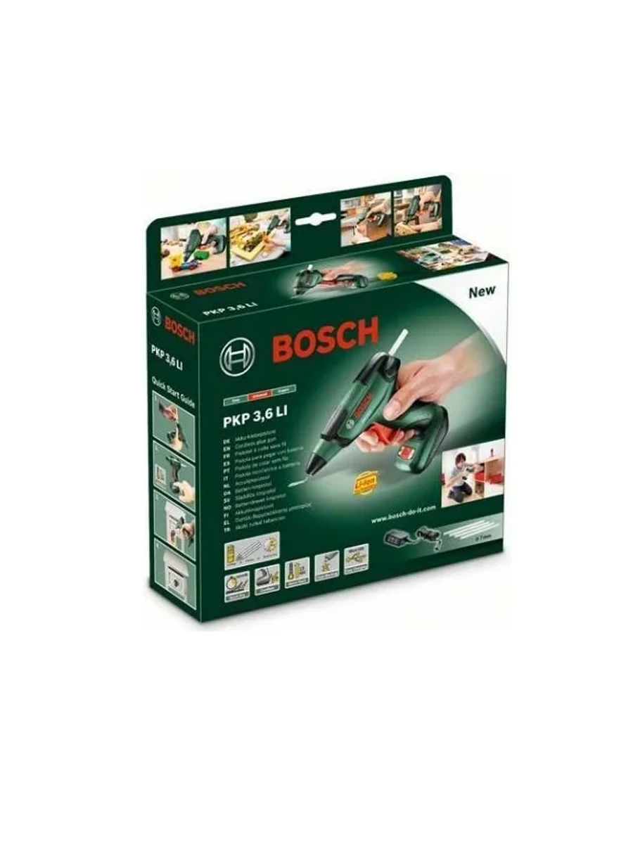 Клеевой пистолет Bosch PKP 3,6 LI (0603264620)