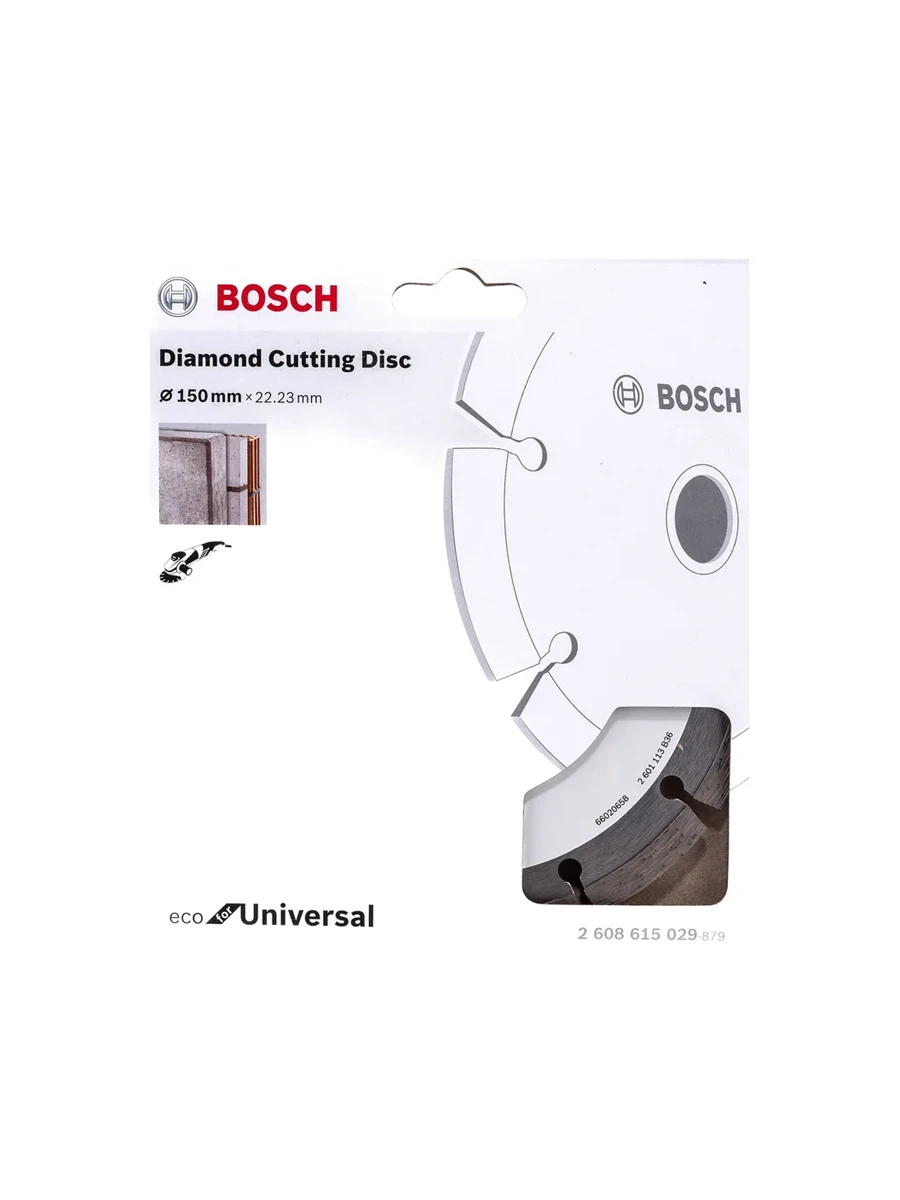 Диск алмазный Bosch ECO Universal 2608615029 150х22.2 мм