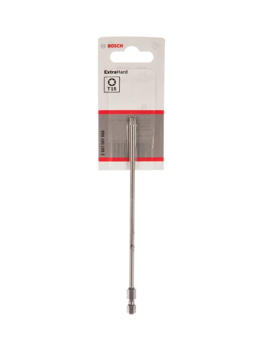 Биты T15 XH 152 мм Bosch Extra Hart 2607001666 1шт