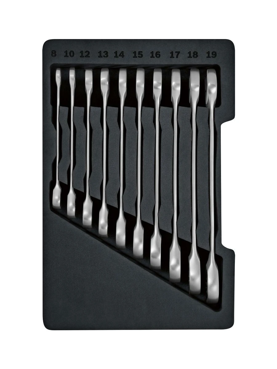 Набор ключей с трещеткой Bosch 1600A02AU0 10шт