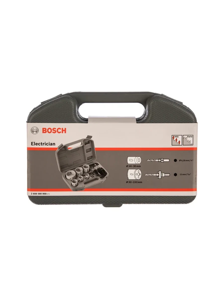 Набор биметаллических коронок Bosch Standard 2608580868 9шт