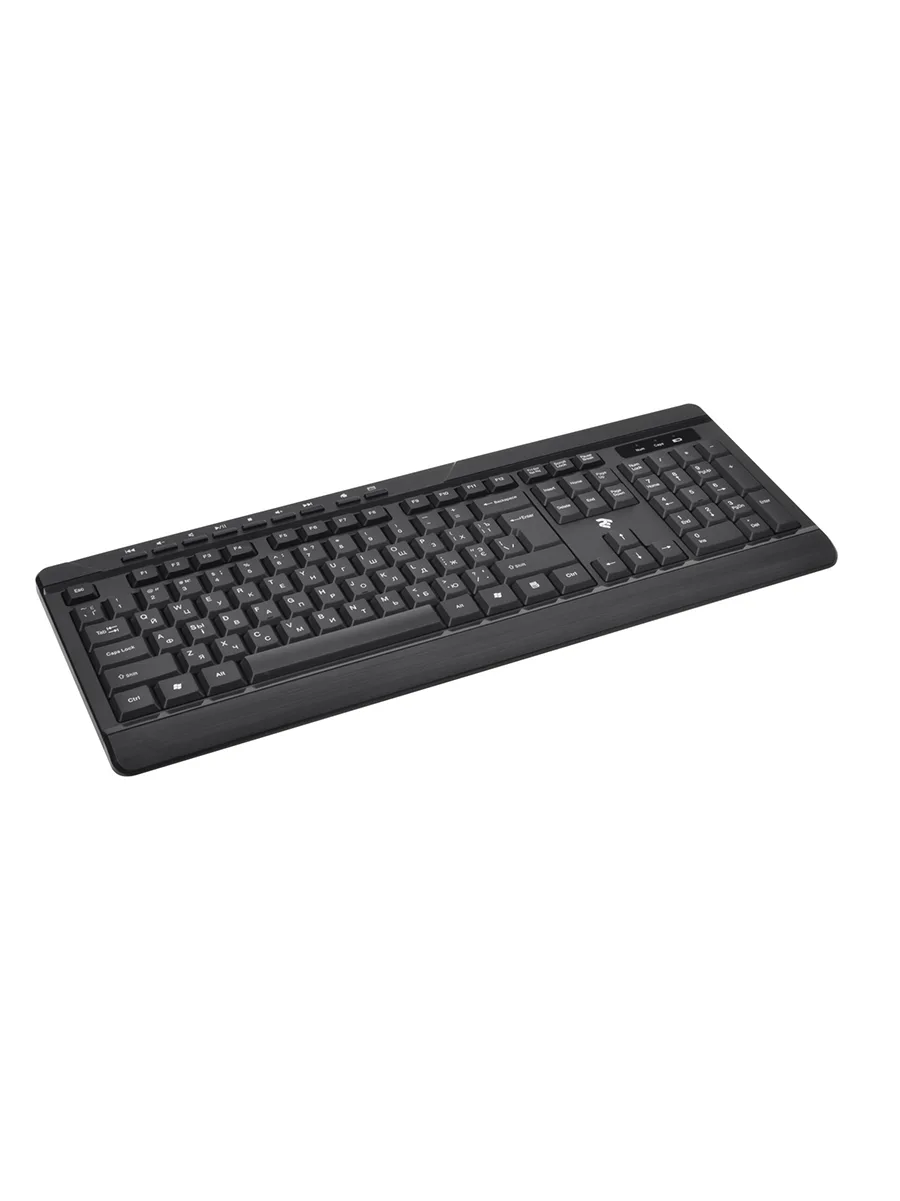 Комплект беспроводной клавиатуры и мыши 2E MK410 черный