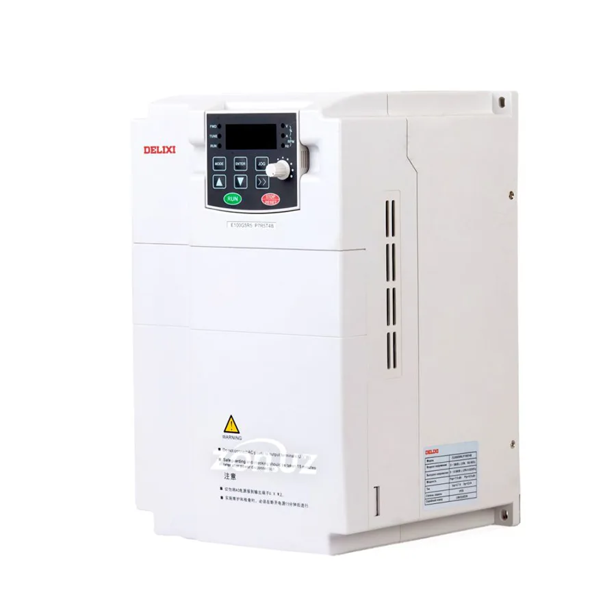 Частотный преобразователь 5.5-7.5 кВт 380В Delixi E100G5R5/P7R5T4B
